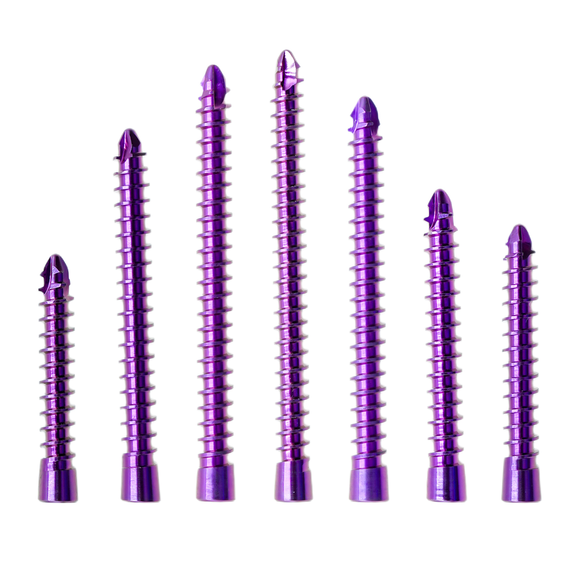 2.4mm Titanium Locking Head Buttress Screw (HB) for Fracture Fixation in Small Animals