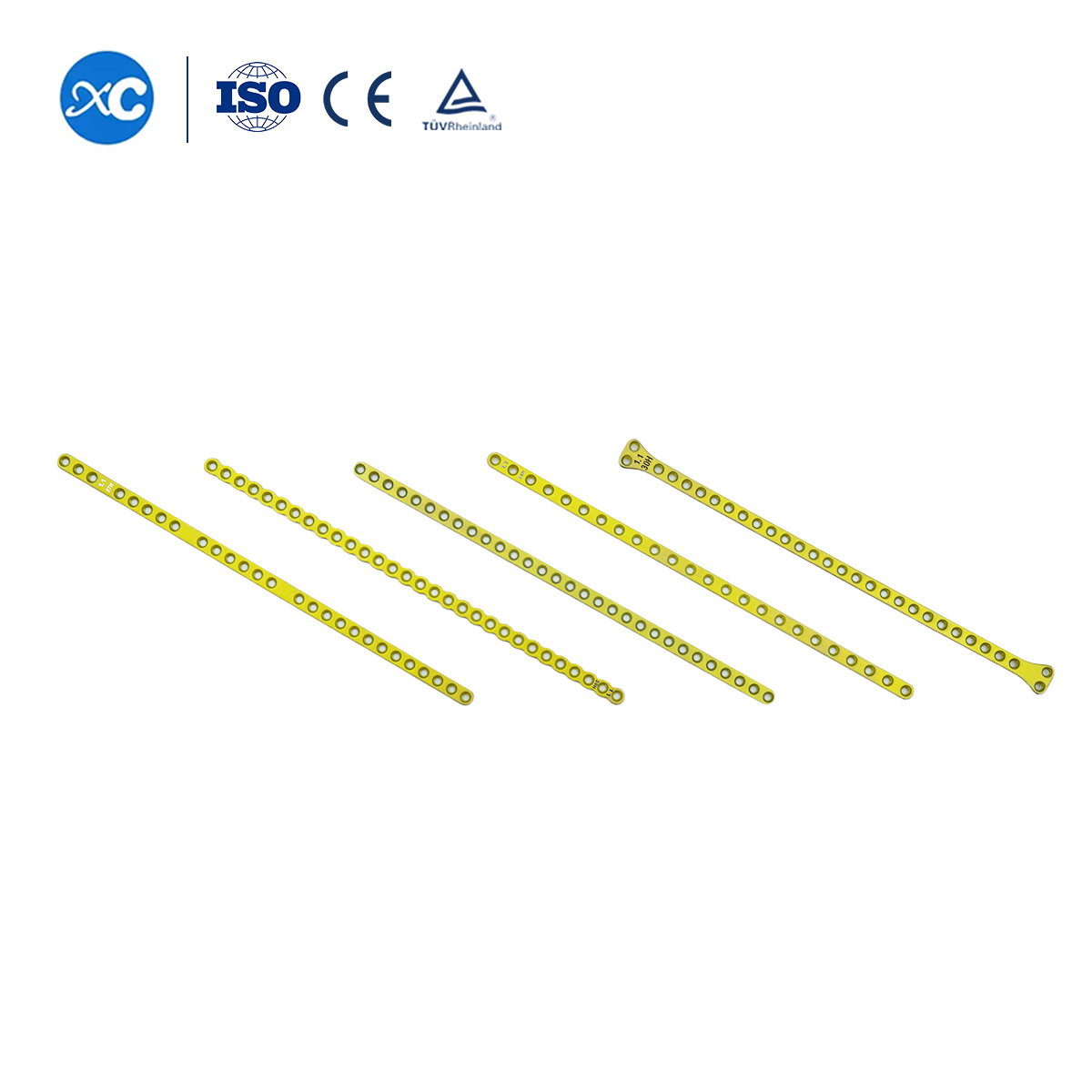 1.1mm Titanium Neutral Cuttable Plate for Small Animal Fracture Fixation in Veterinary Use