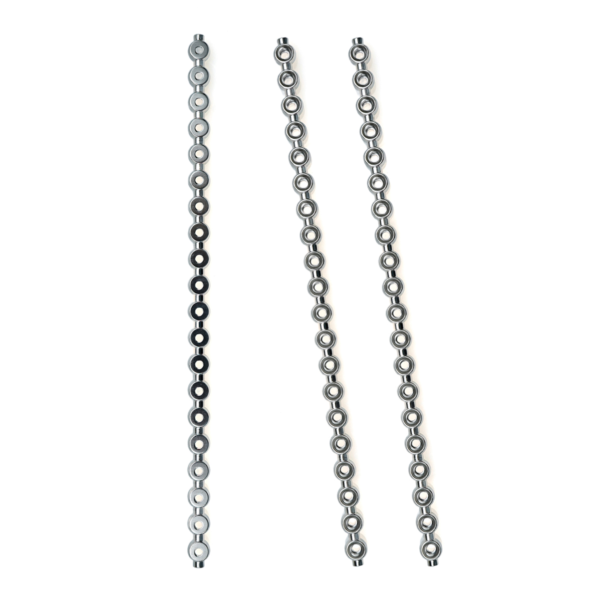 2.7mm Titanium SOP (String of Pearls) Pearl Plate for Fracture Fixation in Small to Medium Animals