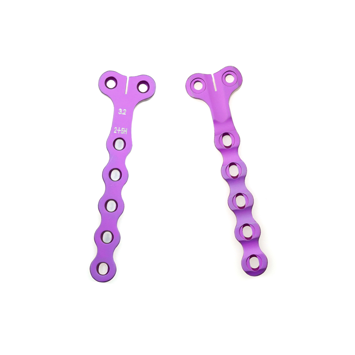 3.2mm Titanium T-Type Locking Plate for Angular Fracture Fixation in Small to Medium Animals