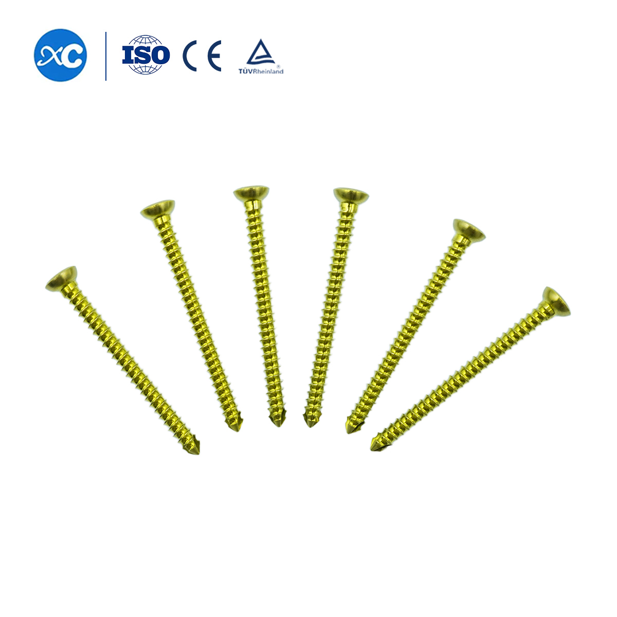 1.1mm Titanium Cortical Self-Tapping Screw for Fracture Fixation in Very Small Animals