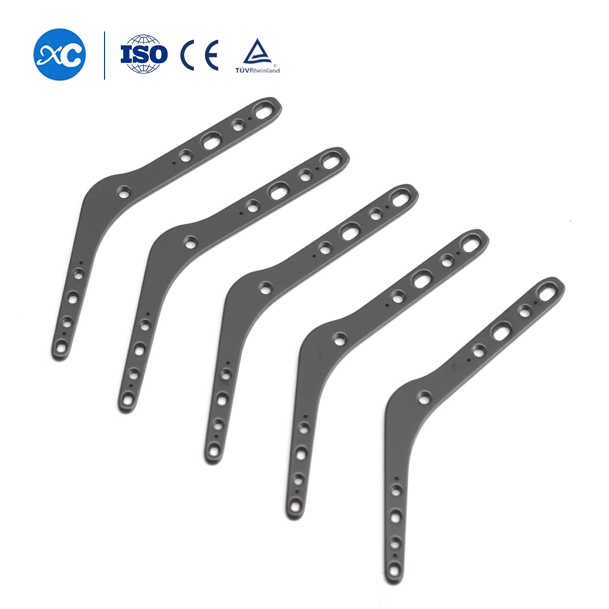 Titanium Fusion Locking Plate L-Type for Joint Arthrodesis and Fracture Fixation in Small and Medium Animals