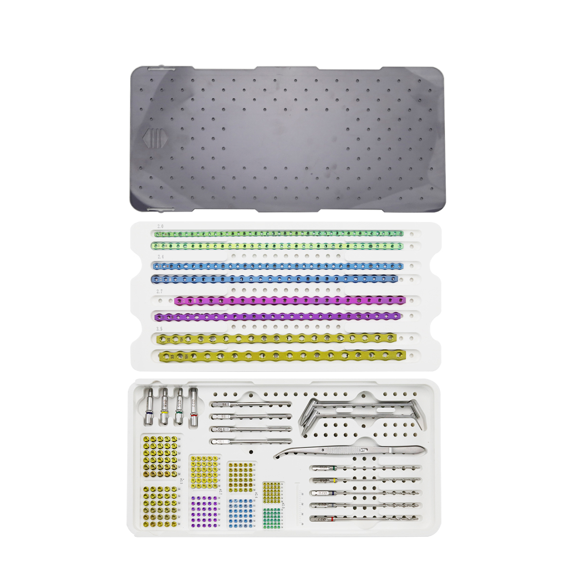 AO ALPS (Advanced Locking Plate System) Instrument Set for Veterinary Bone Fracture Fixation